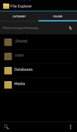 WhatsApp Media folder